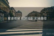 爱液视频 投屏适配 实操路径