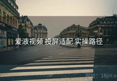 爱液视频 投屏适配 实操路径