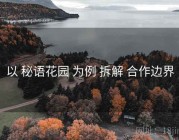 以 秘语花园 为例 拆解 合作边界