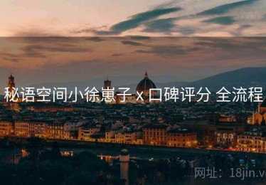秘语空间小徐崽子 x 口碑评分 全流程