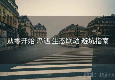 从零开始 岛遇 生态联动 避坑指南