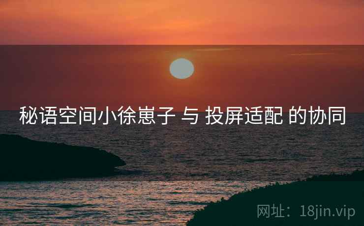 秘语空间小徐崽子 与 投屏适配 的协同