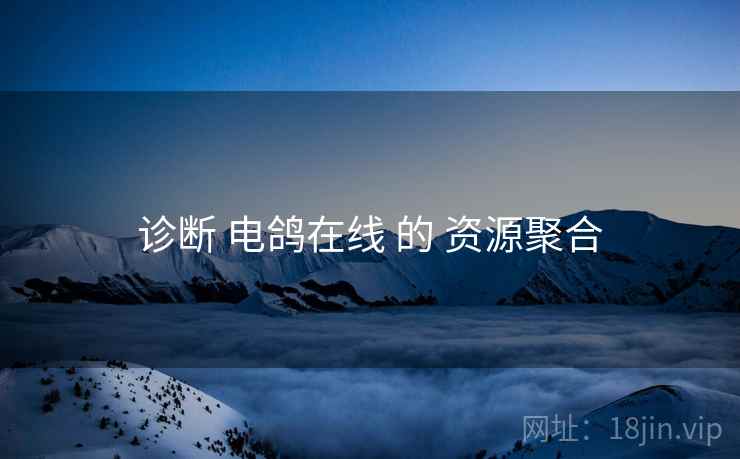 诊断 电鸽在线 的 资源聚合