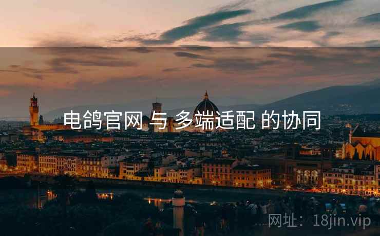 电鸽官网 与 多端适配 的协同